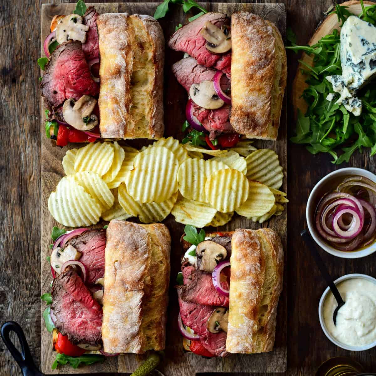 The Ultimate Roast Beef Sandwich Zimmy's Nook