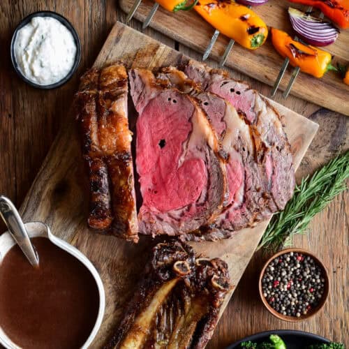 Rotisserie Prime Rib Roast - Zimmy's Nook