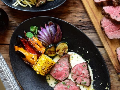 Grilled Veal Butt Tenderloin - Zimmy's Nook