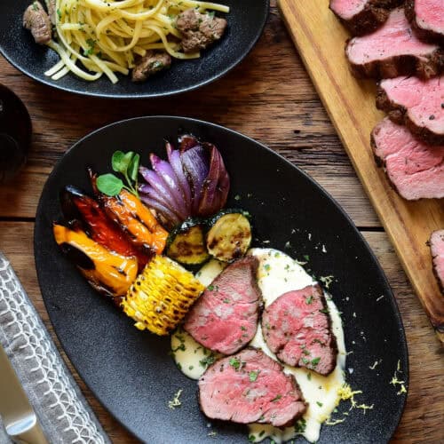 Grilled Veal Butt Tenderloin - Zimmy's Nook