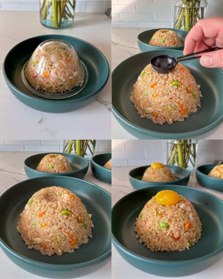 Japanese Shrimp & Egg Fried Rice (Chahan) - Zimmy's Nook
