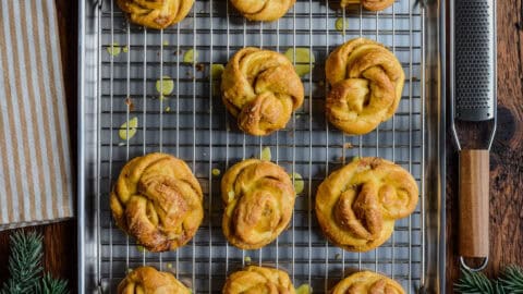 Orange Cardamom Buns - Zimmy's Nook