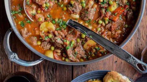 Spanish-Style Lamb Stew - Zimmy's Nook