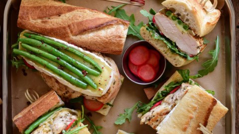 Herbes de Provence Chicken Sandwich with Brie & Dijon Aioli