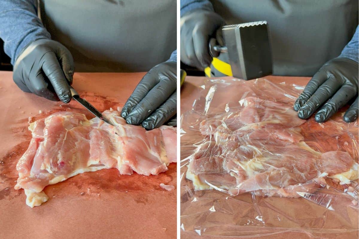 Deboning and Butterflying the Thighs.