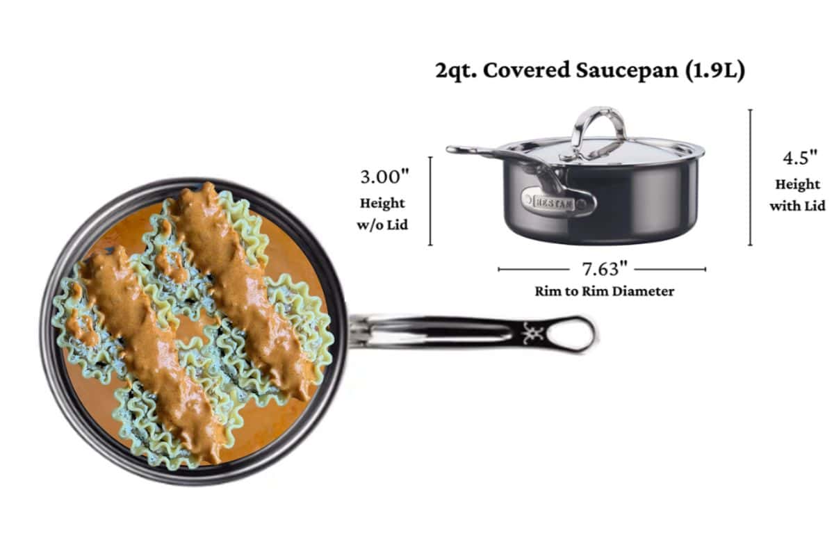 Place the seafood lasagna roll ups in the saucepan with the sauce.